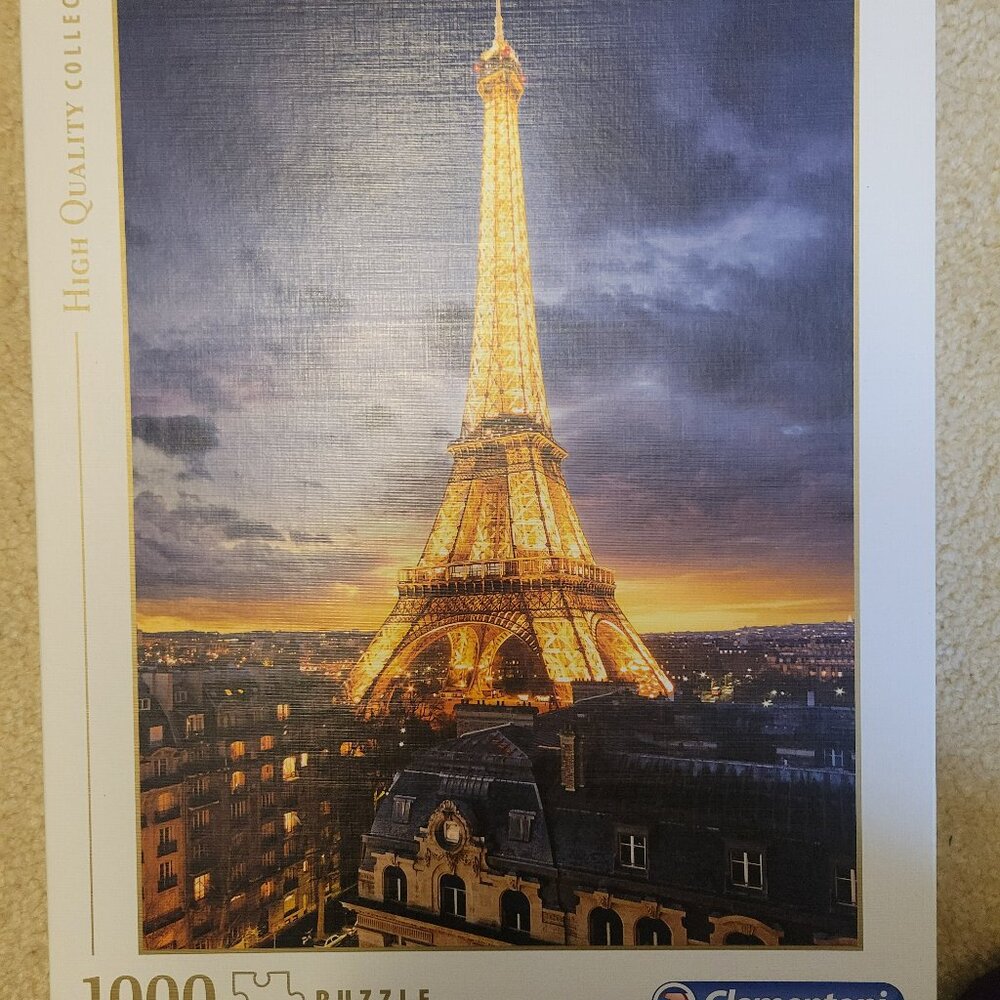 Clementoni 1000 pc Eiffel Tower puzzle